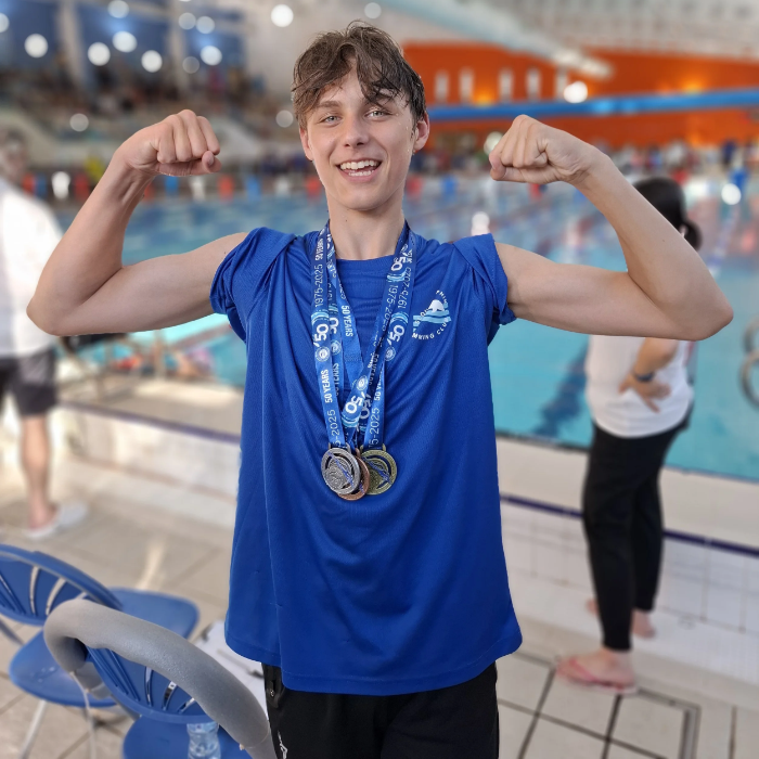 Swimmer in Top